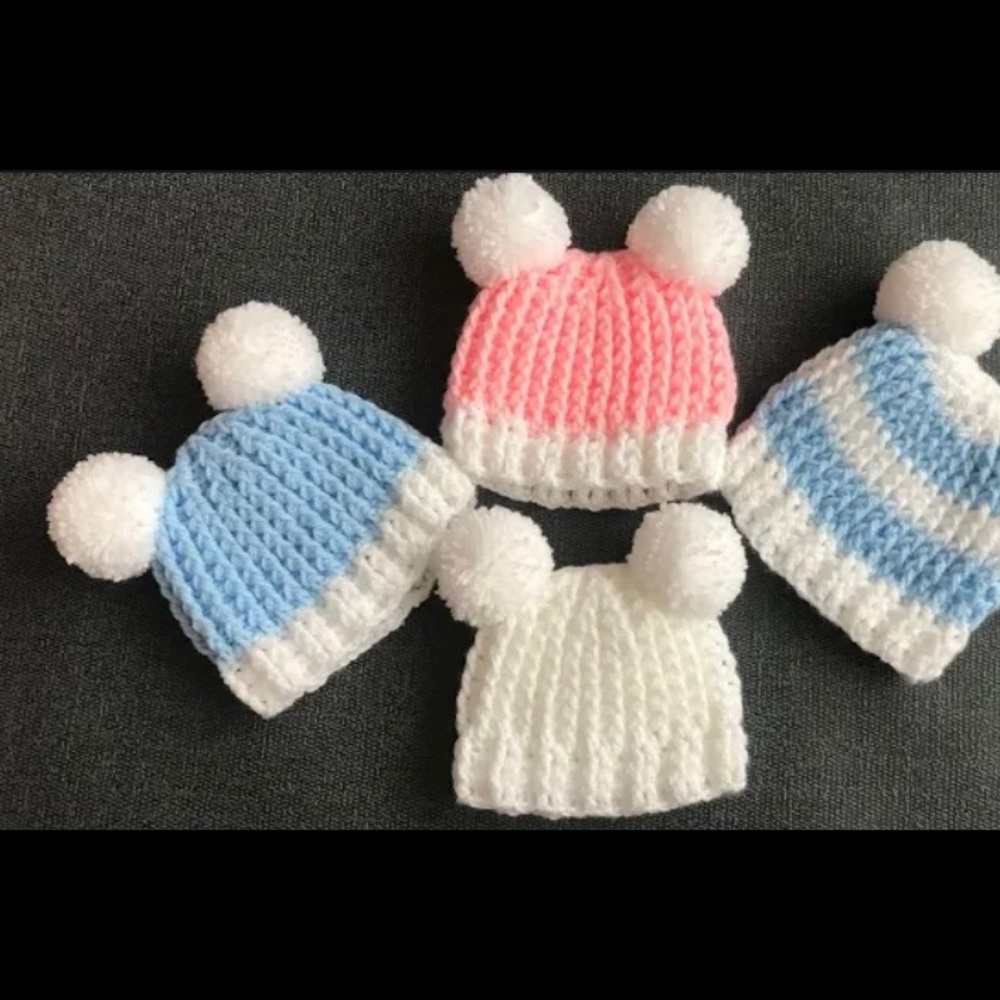 Crochet baby hat